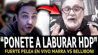 ¡FUERTE PELEA entre MARRA y BELLIBONI en VIVO tras el ESCANDALO de COMEDORES TRUCHOS!