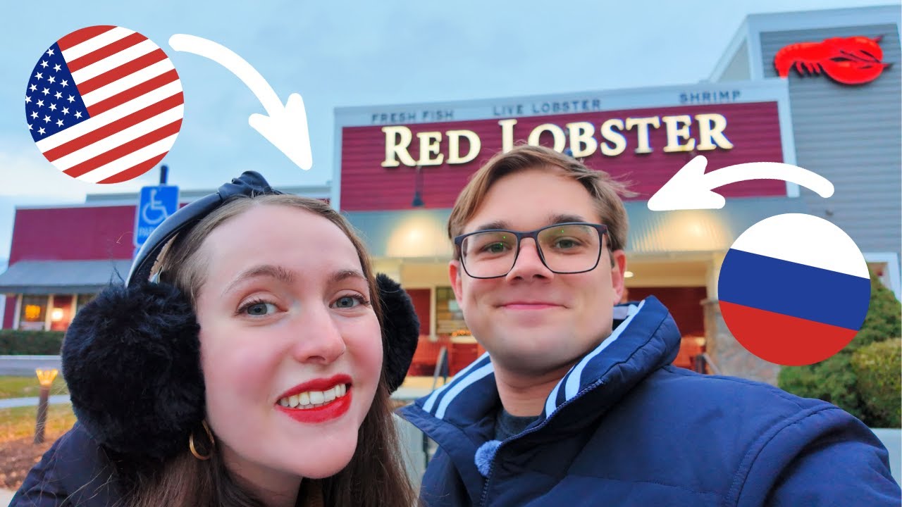 Russian Husband Tries Red Lobster for the First Time