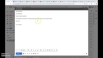 How to Email Your Work to Your Teacher