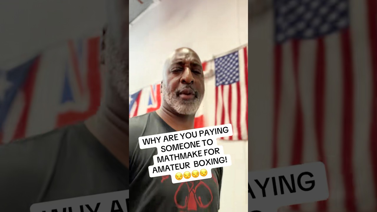 Why are you paying someone to matchmake an amateur boxing event!? #amateurboxing #boxing