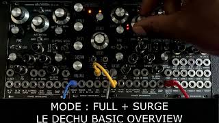 LE DECHU / VCO MODE / BASIC DEMO / SOVAGE ENGINEERING / Eurorack VCO LFO