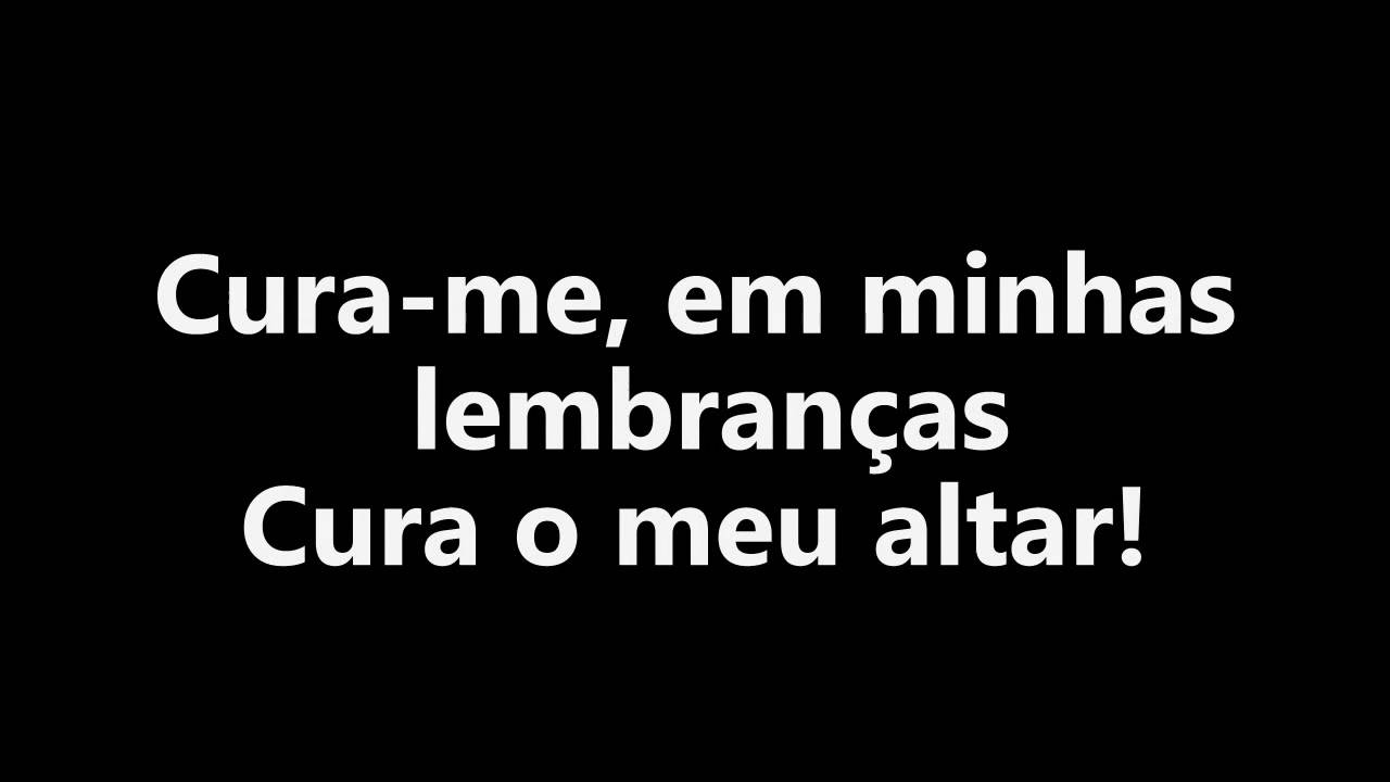 Cura-me - Fernanda Brum - Playback Legendado