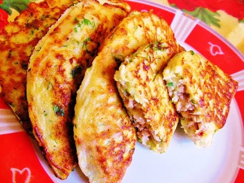 Чебуреки из кабачка