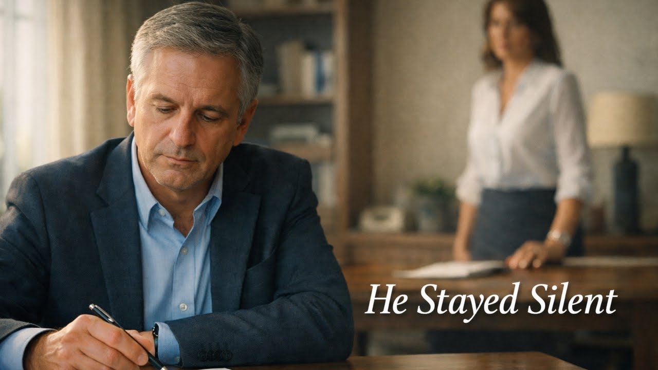 She Said ‘Just Sign It’ — He Chose Silence Instead