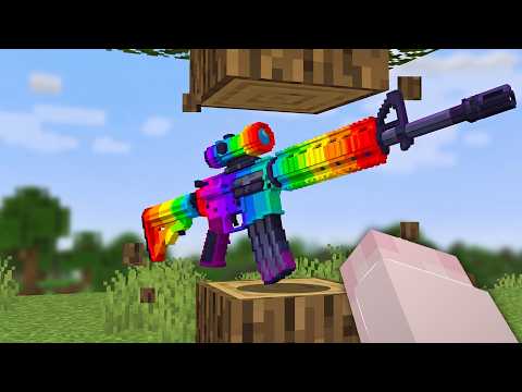 Minecraft, But Every Block is an OP WEAPON