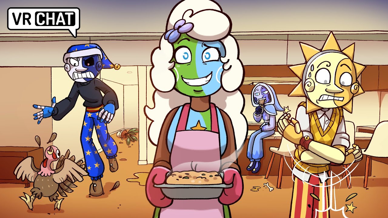 Sun and Moon FAMILY THANKSGIVING! in VRChat