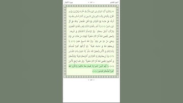 سورة الأنفال Al Anfal 44-46