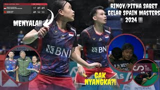 EFEK HERRY IP TERLIHAT!  RINOV/PITHA  PERWAKILAN XD UNTUK PERTAMA KALINYA JUARA DI SPAIN MASTER! by SOBAT SPORTS  4,440 views 1 month ago 2 minutes, 12 seconds