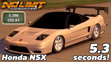 5,3 seconden Honda NSX Tune - Snelste NSX Tune! Nieuwe updateversie 2.6.44 | No Limit Drag Racing...