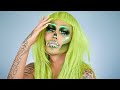 FRANKENSTEIN SKULL HALLOWEEN MAKEUP & FIRST IMPRESSION - MELT COSMETICS GEMINI PALETTE | Kimora Blac