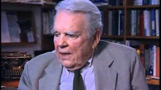 Andy Rooney discusses his 'An Essay on War'  EMMYTVLEGENDS.ORG