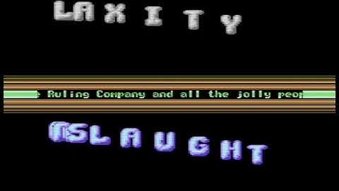 C64 Crack Intro: Laxity+Onslaught Intro 2015!