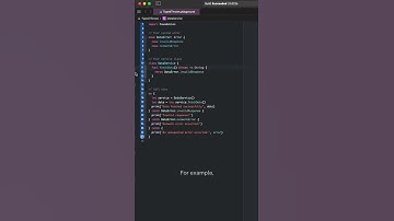 Handle Swift Error like a pro #shorts #swift