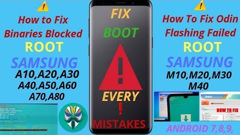 Root Samsung M10 M20 M30 M50 M11 M12 M13 M14 M15 M22 M23 M24 M32 M33 M34 m35 M52 M53 M54 Fix Binary