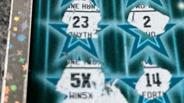 Trying Massachusetts Lottery Scratch Off Tickets and Found a 5X Symbol! 💵