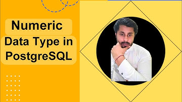 |  Numeric data types in PostgreSQL |