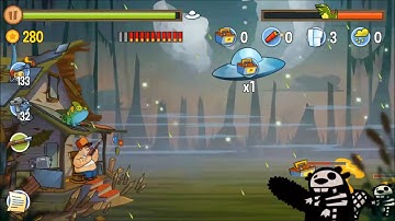 Swamp Attack Episode 3 level 15 UFO Sucks !