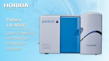 HORIBA Partica LA-960V2 Laser Scattering Particle Size Distribution Analyzer