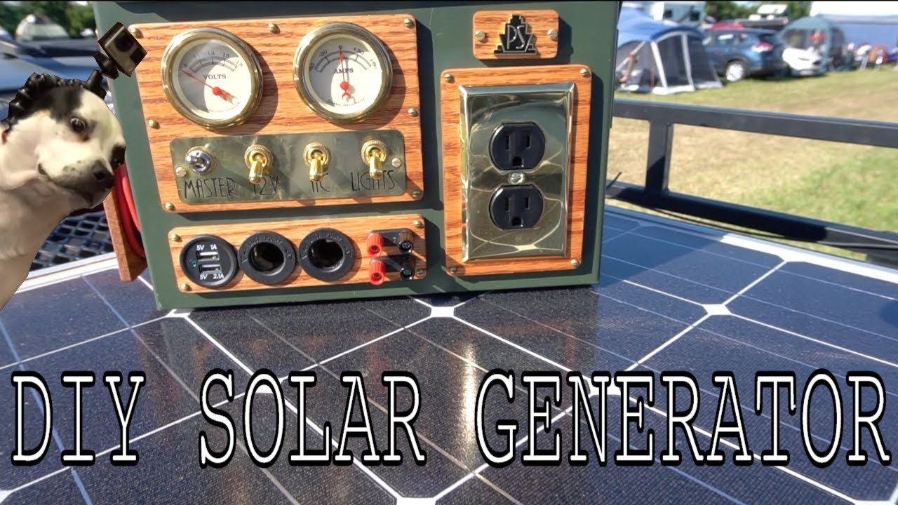 Solar powered Ammo box thing YouTube