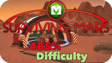 Surviving Mars at 485% DIFFICULTY EP03 New sign of hope "Tunnel"