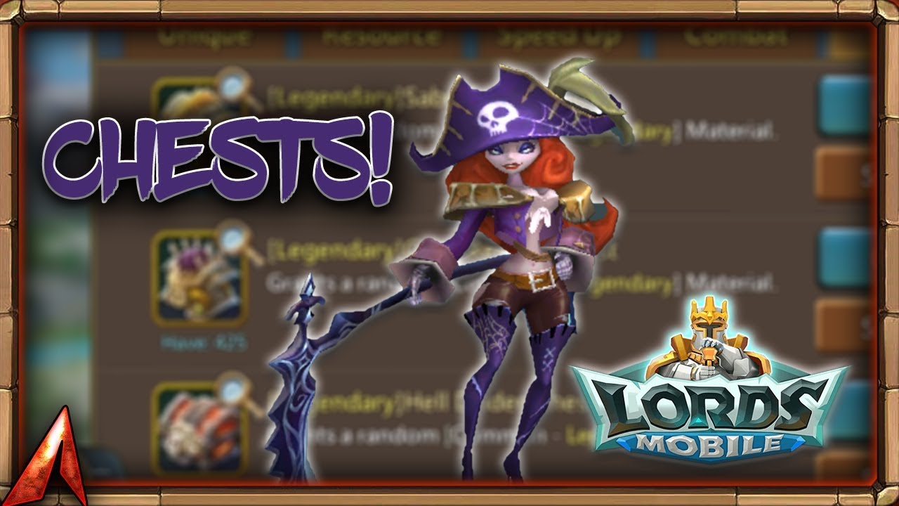 Lords Mobile Opening Equipment Chests! YouTube