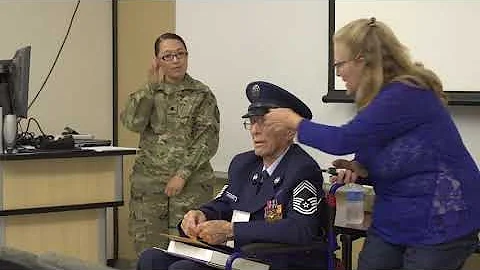 World War II Bataan Survivor: Retired Chief Master Sgt. Howard Bergbower