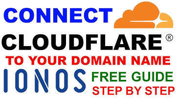 Domein verbinden met Cloudflare: hoe u Cloudflare DNS instelt voor uw domeinnaam op IONOS hosting