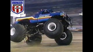 1991 SUPER TRAX! USHRA HOUSTON ASTRODOME! MOSTLY MONSTERS, TWO SPANKY SPANGLER STUNTS!