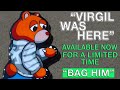 Virgil was here bear mini  idiot box art