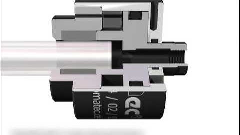 Quick Connector System Type KA -  closes pipes, connecting pieces, tubes