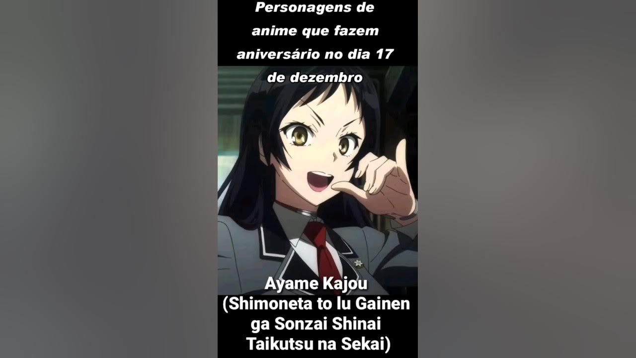 PERSONAGENS DE ANIME QUE FAZEM ANIVERSÁRIO NO DIA 17 DE MARÇO #animes