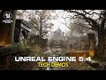 Unreal engine 54 looks ultra photorealistic  real life graphics tech demos 2024