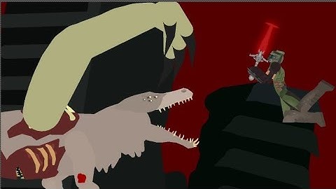 DoomSlayer VS SCP-682 || StickNodes || [DOOM VS SCP]