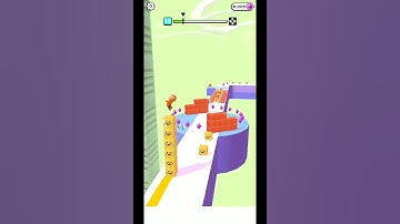 ⏫⏫😱 Cube surfer Android(İOS) game play #shorts #cubesurfer level 76