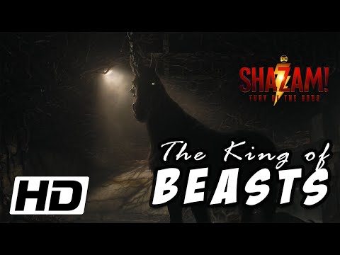 The King of Beasts Scenes HD | Shazam fury of the Gods | Unicorns | DCEU