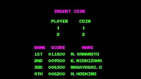 Donkey Kong Jr.(Arcade)(Bootleg on Moon Cresta Hardware) Intro(Take 1)(03-26-14)