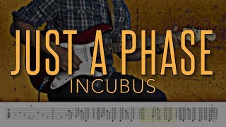 Just A Phase - Incubus |HD Guitar Tutorial With Tabs screenshot 4