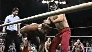 PH 1/12/90- Great Muta vs Arn Anderson- TV Title- Part 1