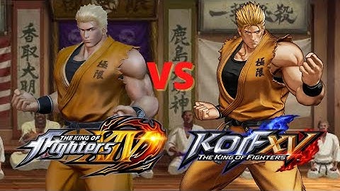 Ryo combo comparison KoF XIV vs Kof XV