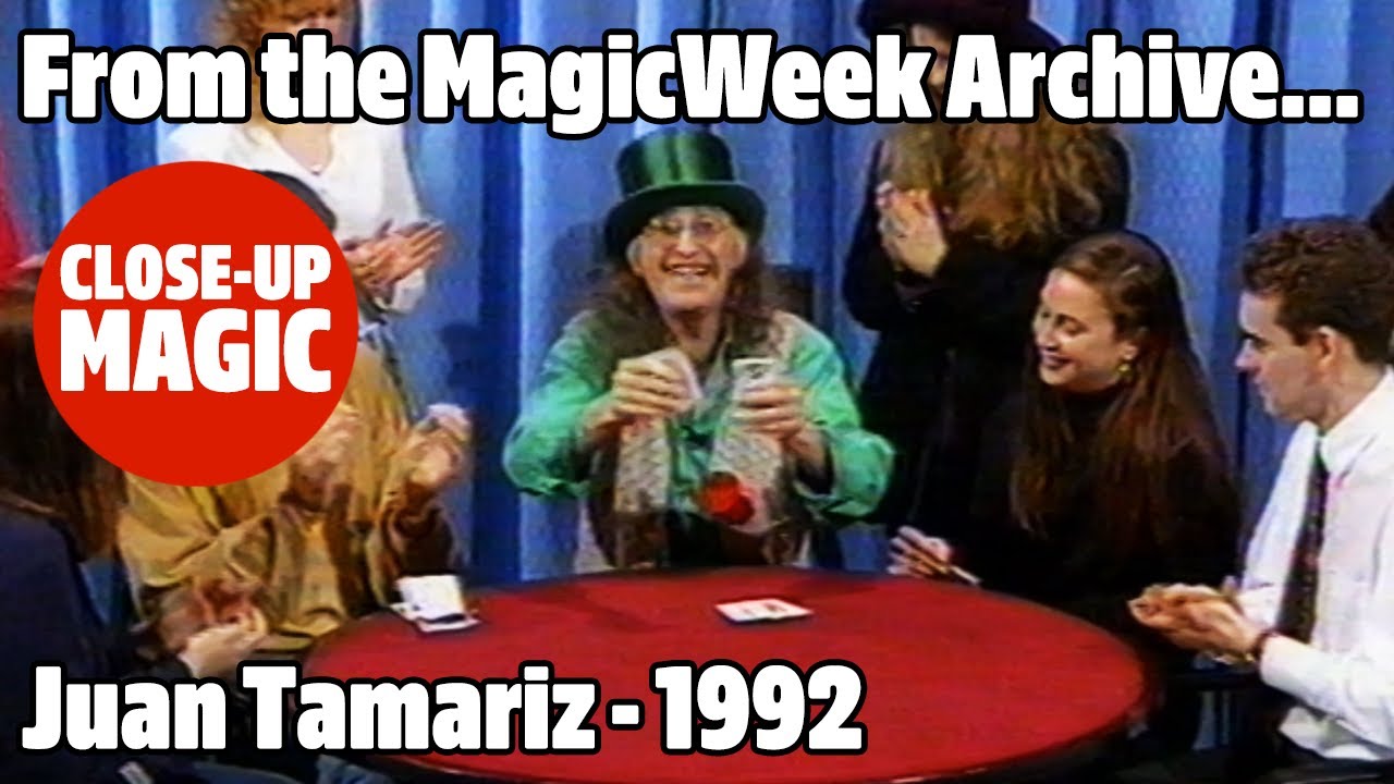 Juan Tamariz - Magician - Find the Lady - The Magic Comedy Strip - 1992