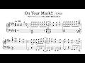 【シャインポスト】On Your Mark!! / TINGS【ピアノ楽譜】