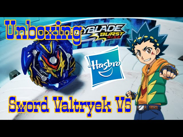 Beyblade Sword Valtryek V5 Burst Rise Com Lançador Hasbro