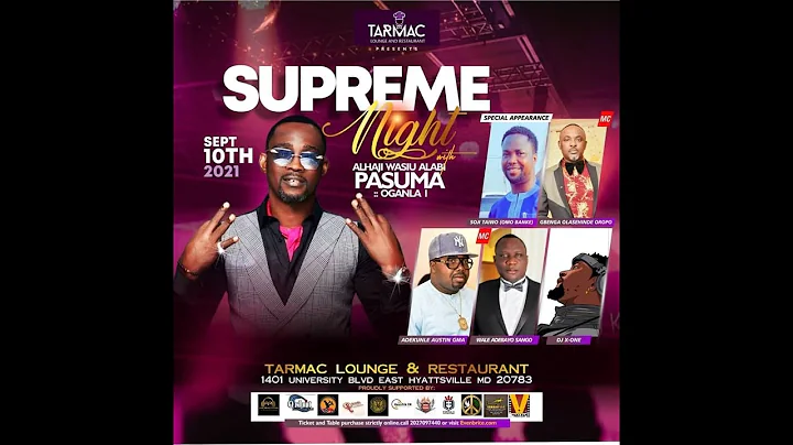 ALHAJI WASIU ALABI LIVE IN DMV [ DISK A ]