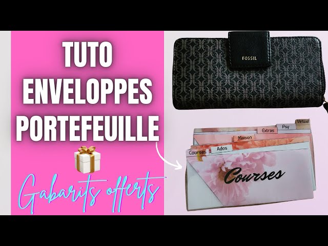 Portefeuille Budget Tissu, Passionnée de couture, adepte 👛« du système  budgétaire des enveloppes »👛 qui permet de réaliser un max d'économie. Je  réalise le portefeuille budget en, By Samalys