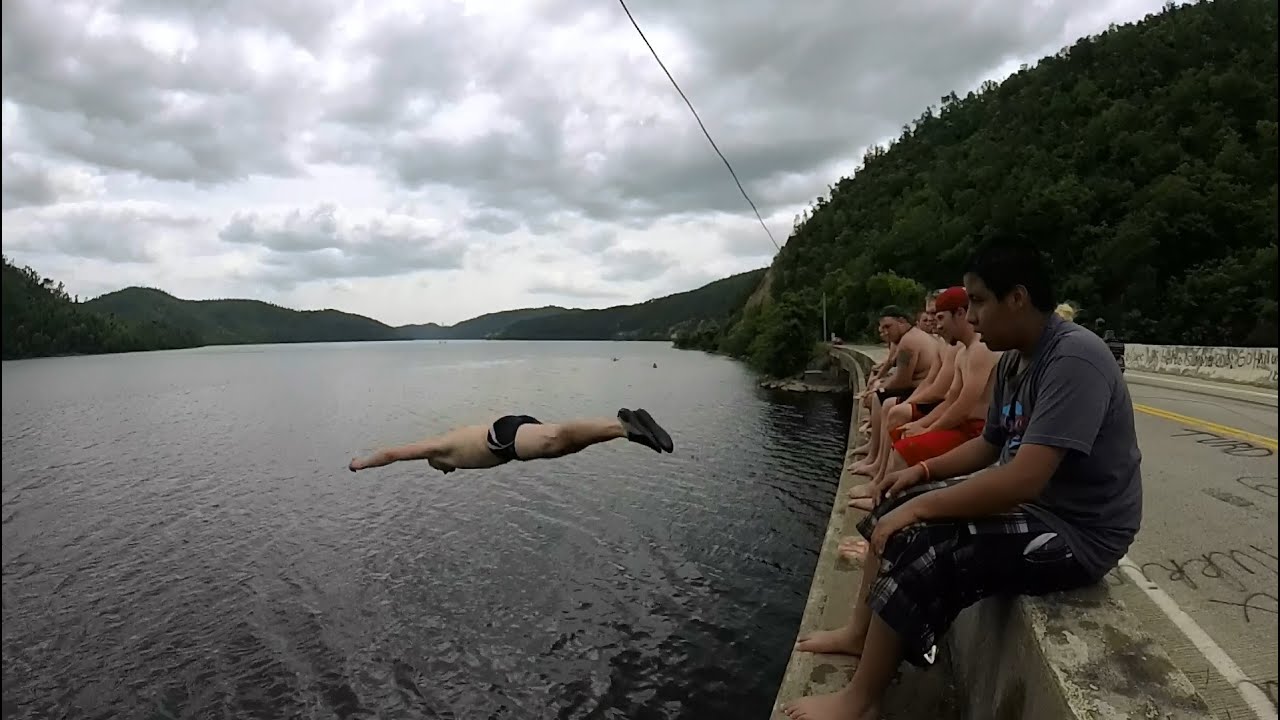 Cliff/Bridge Jumping North Carolina 2015 YouTube