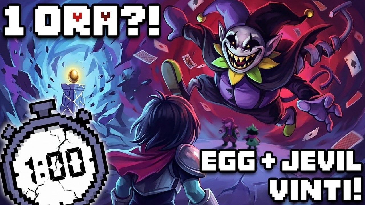 Come ho battuto Deltarune CAPITOLO 1 in 1 ora (+ EGG E JEVIL)