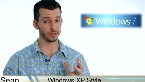 Learn Windows 7 - Change to XP Style