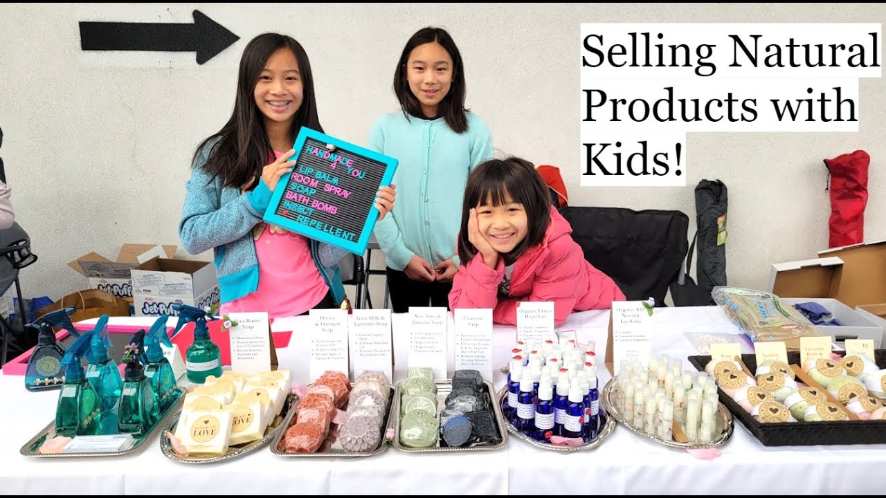 Ep 68 Business with kids! Selling Natural Products! Selling