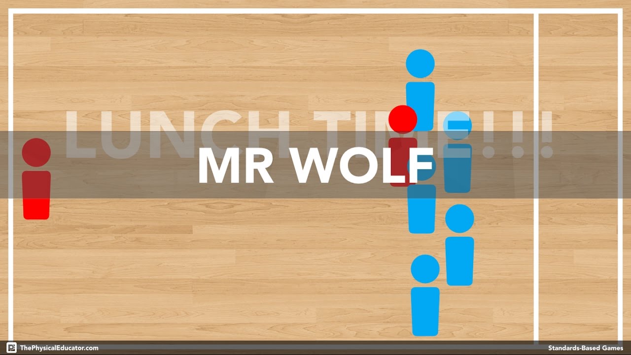 Mr Wolf Physical Education Game (Chasing & Fleeing) YouTube