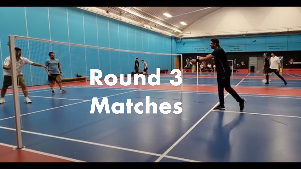 Three Rivers Badminton Badminton - Rivers Cup 2nd Ed - Round 3 matches - YouTube